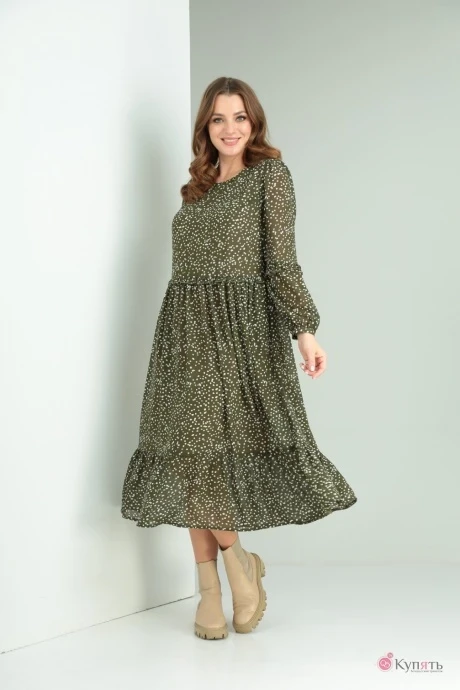 Платье Rishelie 874 зеленый #1