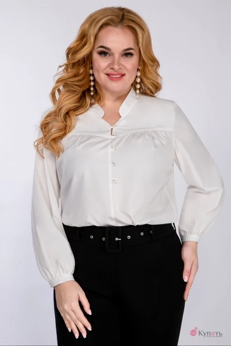 Блузка Элль-стиль 2116а белый #1