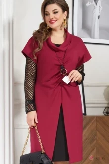 Юбочный костюм Vittoria Queen 14923 бордо