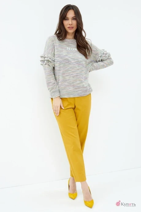 Брючный костюм Магия Моды 2050 мультколор темный #1