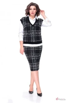 Юбочный костюм Мишель Стиль 1028