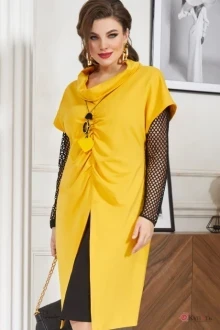 Юбочный костюм Vittoria Queen 14923/2 охра/черный