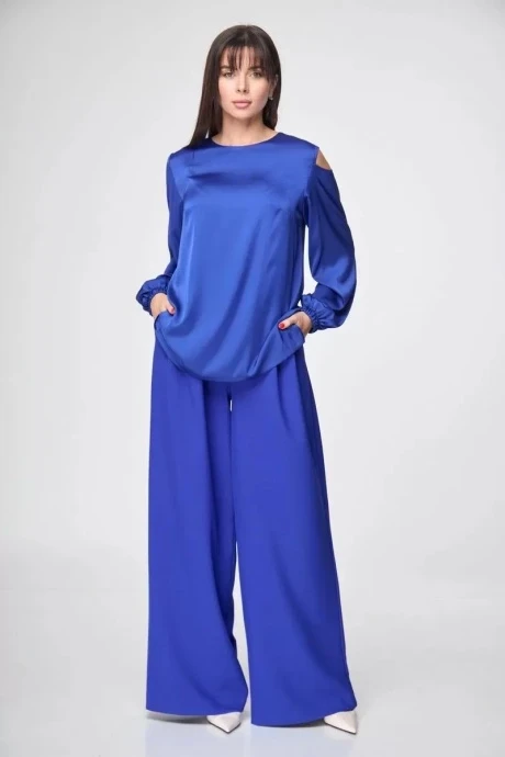 Блузка Anelli 1218 василек #1