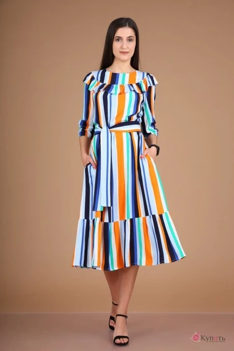 Платье Celentano 1927-1 полоска #1