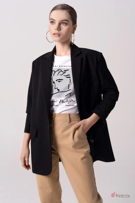 Жакет (пиджак) Davydov 6025 чёрный #1