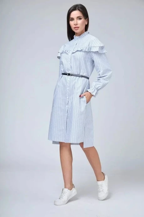 Платье Anelli 1024 полоска #1