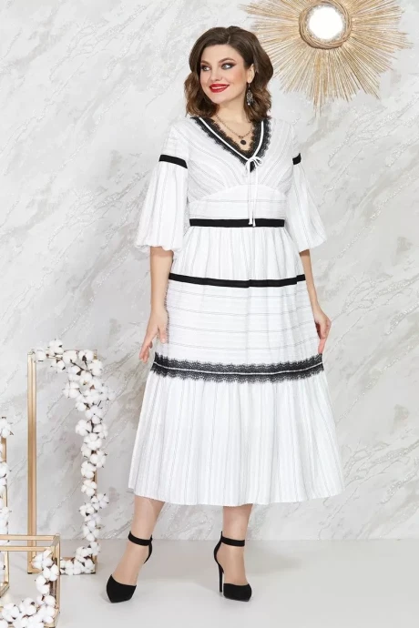 Платье Mira Fashion 5068 белый #1
