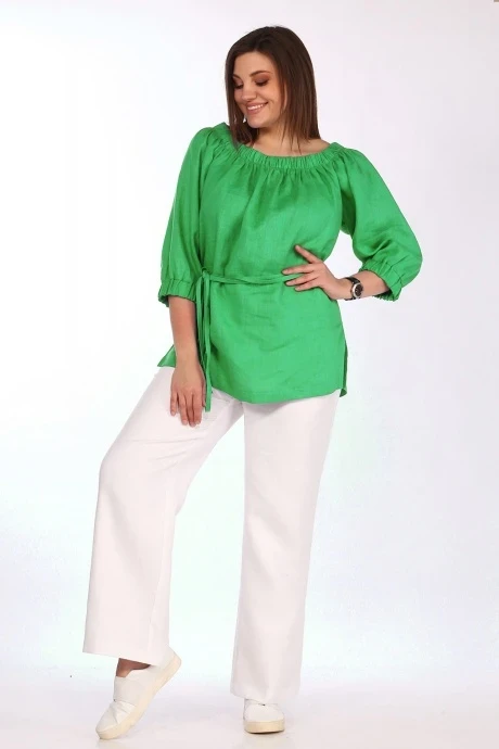 Брючный костюм Lady Secret 2803 Лайм+молочный #1