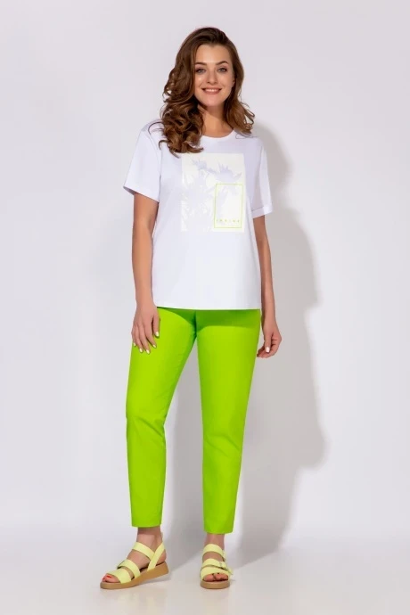 Брюки Olegran 3875-2 зеленый неон #1