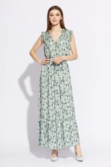 Платье EOLA 2237 молочный с рисунком