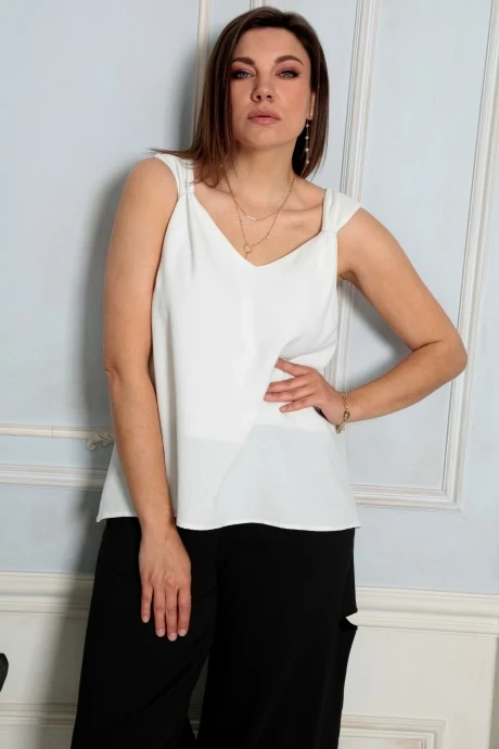 Блузка BegiModa 4039 белый #1