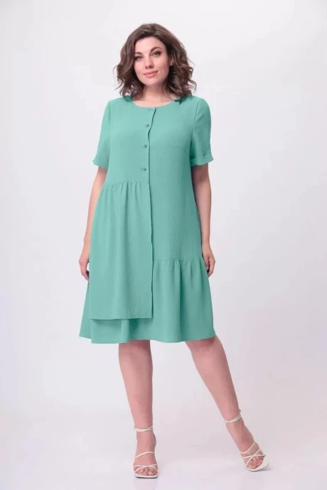 Платье Орхидея Люкс 1177m мята #1