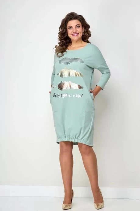 Платье SolomeaLux 940-С мята #1