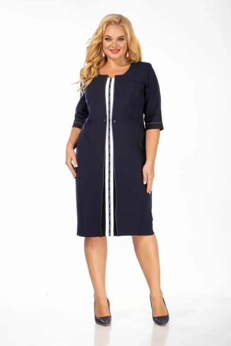 Платье Diamant 1807 темно-синий #1