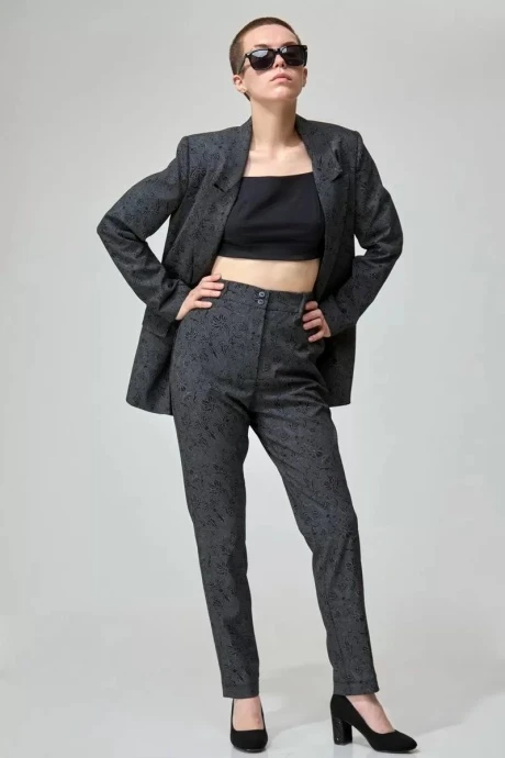 Брючный костюм Angelina&Сompany 762 черный двойка #1