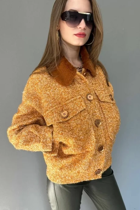 Укороченное полупальто Davydov 9121 #1