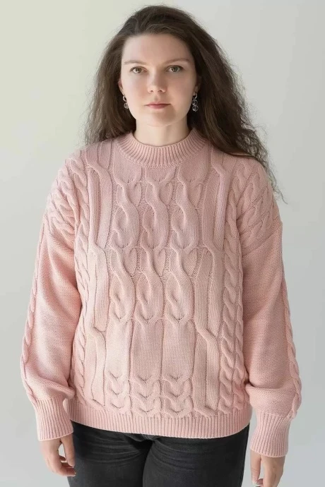 Джемпер (кофта) Romgil ТЗ744П светло-розовый #1