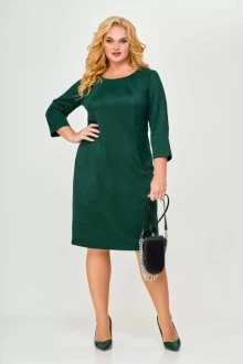 Вечернее трикотажное платье Swallow 611 &ldquo;Тёмно-зелёный&rdquo;