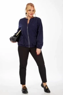 Флисовый бомбер Anastasia 952