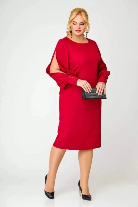 Вечернее платье Swallow 623 Спелая вишня #1