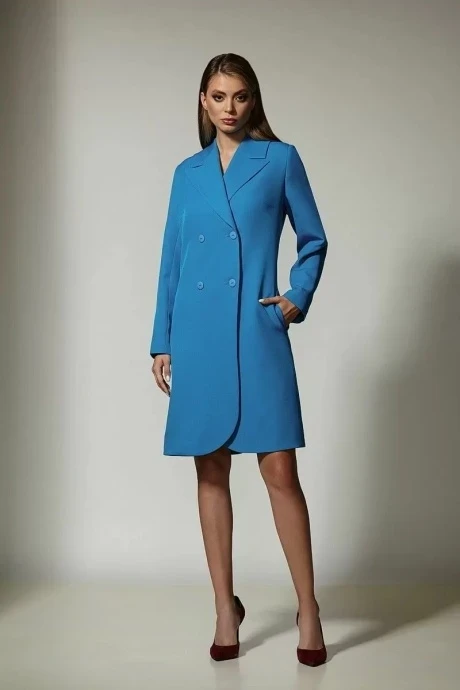 Платье *Распродажа Rosheli 1035 44-56 бирюза #1