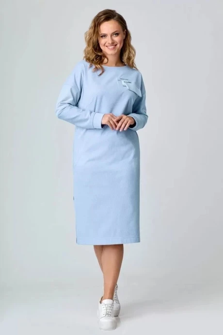 Платье Мишель Стиль 1088/1 голубой #1