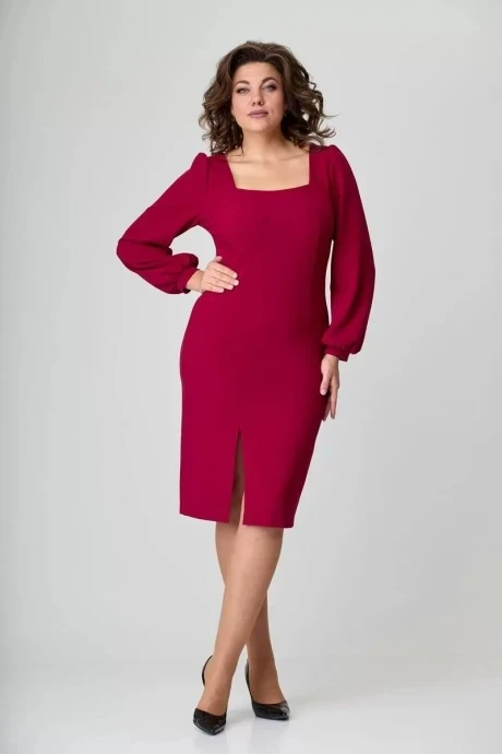 Платье Багряница 3119 красный #1