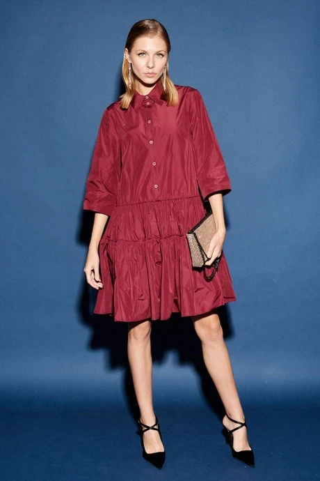 Платье Lokka 1085 марсала #1