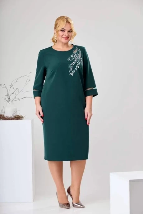 Платье Romanovich Style 1-2426 зелень #1