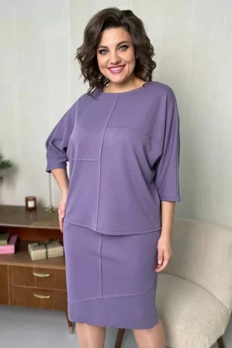 Джемпер (кофта) Rumoda 2094 сиреневый #1