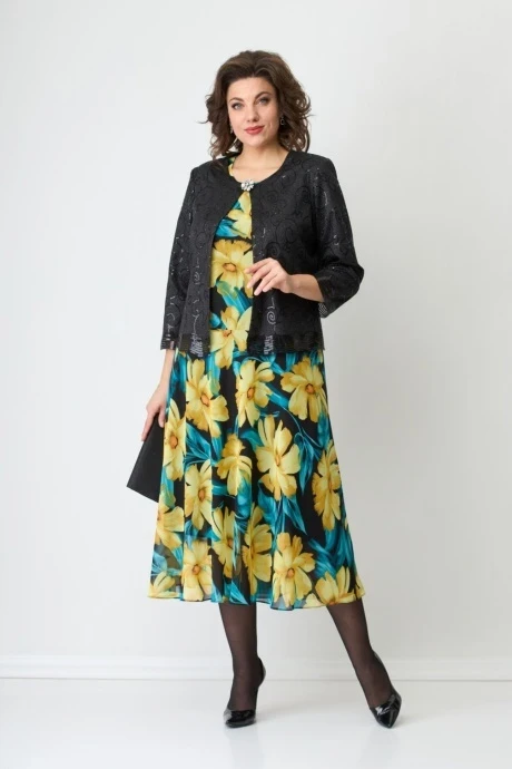 Вечерний жакет SolomeaLux 601B черный #1