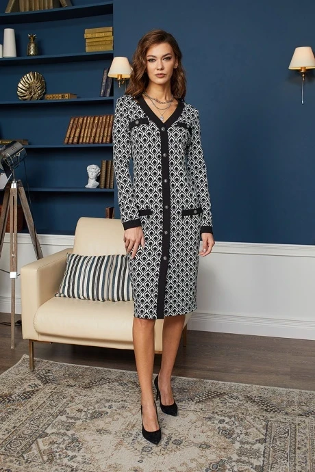 Платье Галеан-стиль 877 белый #1