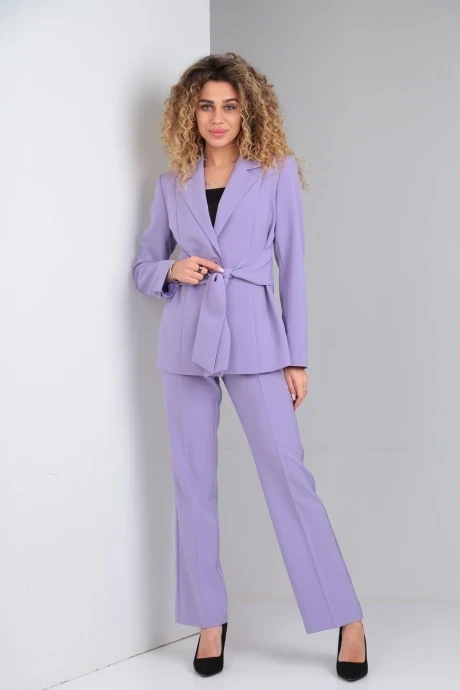 Брючный костюм Vilena Fashion 840 лаванда двойка #1