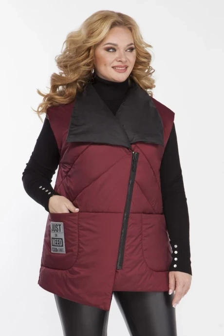 Утепленная жилетка Matini 2.1457 вишня #1