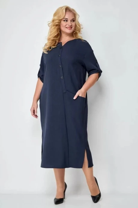 Платье Michel Chic 2094/2 темно-синий #1