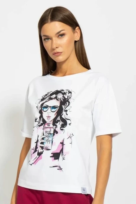 Футболка Kivviwear 4026.80 белый #1