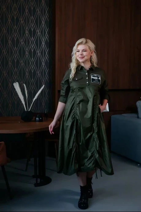 Платье ASV 2533 хаки #1