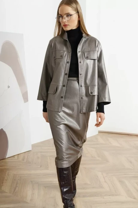 Жакет (пиджак) из экокожи Noche Mio 3.392 VAN GOGH #1