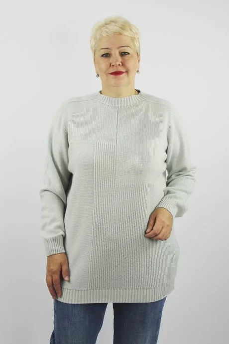 Джемпер (кофта) Полесье С1341-22 2С8741-Д43 158,164 серебристо-серый #1