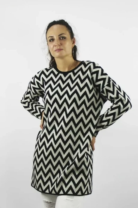 Джемпер (кофта) Полесье С1385-222С5224-Д43 черный (рост 158, 164) #1