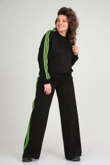 Спортивный костюм Lady Secret 2870 черный яркий лайм