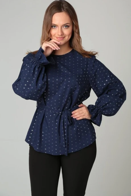 Блузка MODEMA 700/3 Темно-синий #1