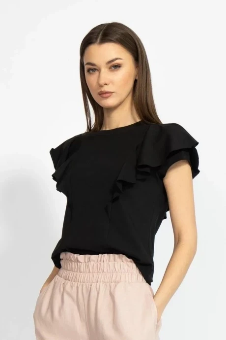 Блузка Kivviwear 4080.04 чёрный #1