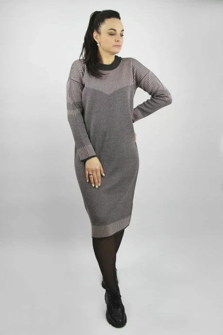 Платье Полесье С4486-211С1303-Д43 антрацит #1