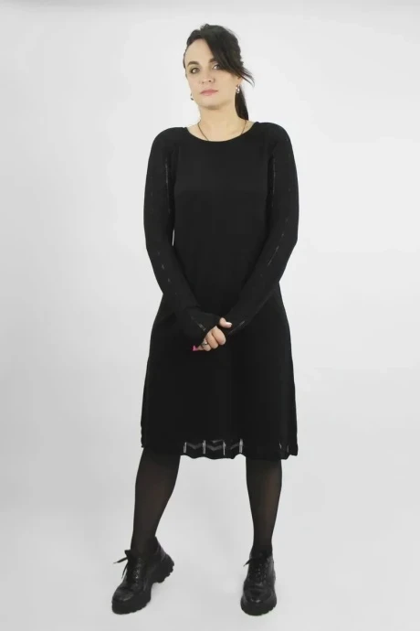 Платье Полесье С4660-189С0086-Д43 черный антрацит #1