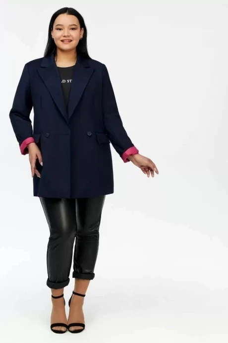 Жакет (пиджак) Gold Style 23С2538 темно-синий #1