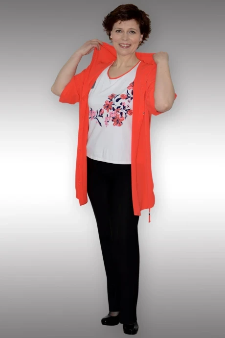 Туника Таир-Гранд 5304 красный + накидка #1