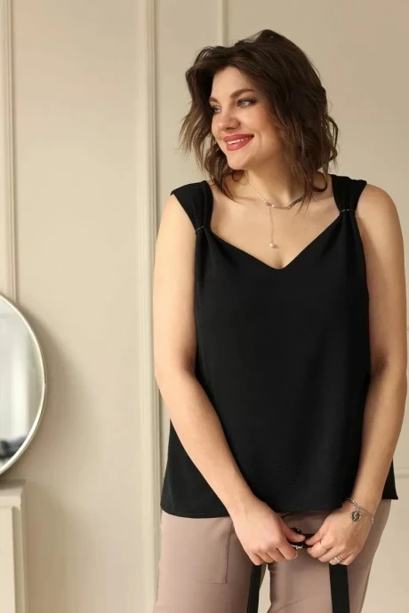Блузка BegiModa 4039 черный #1