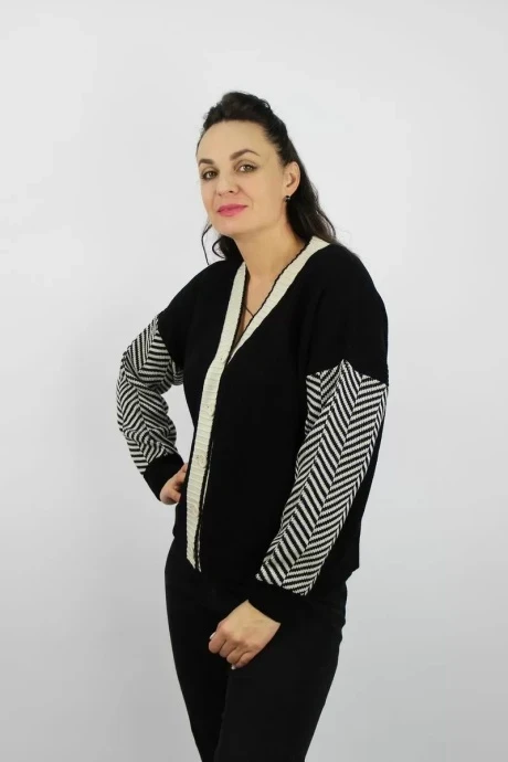 Джемпер (кофта) Полесье С2709-222С5225-Д43 черный (рост 158, 164) #1