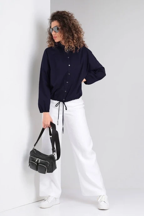 Брючный костюм Lady Secret 2828/1 синий + белый #1